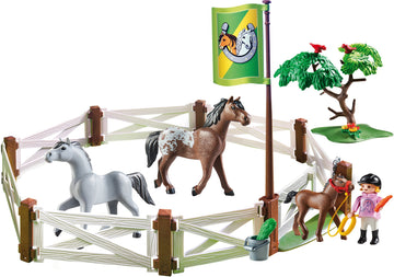 PLAYMOBIL Horse Paddock Building Set