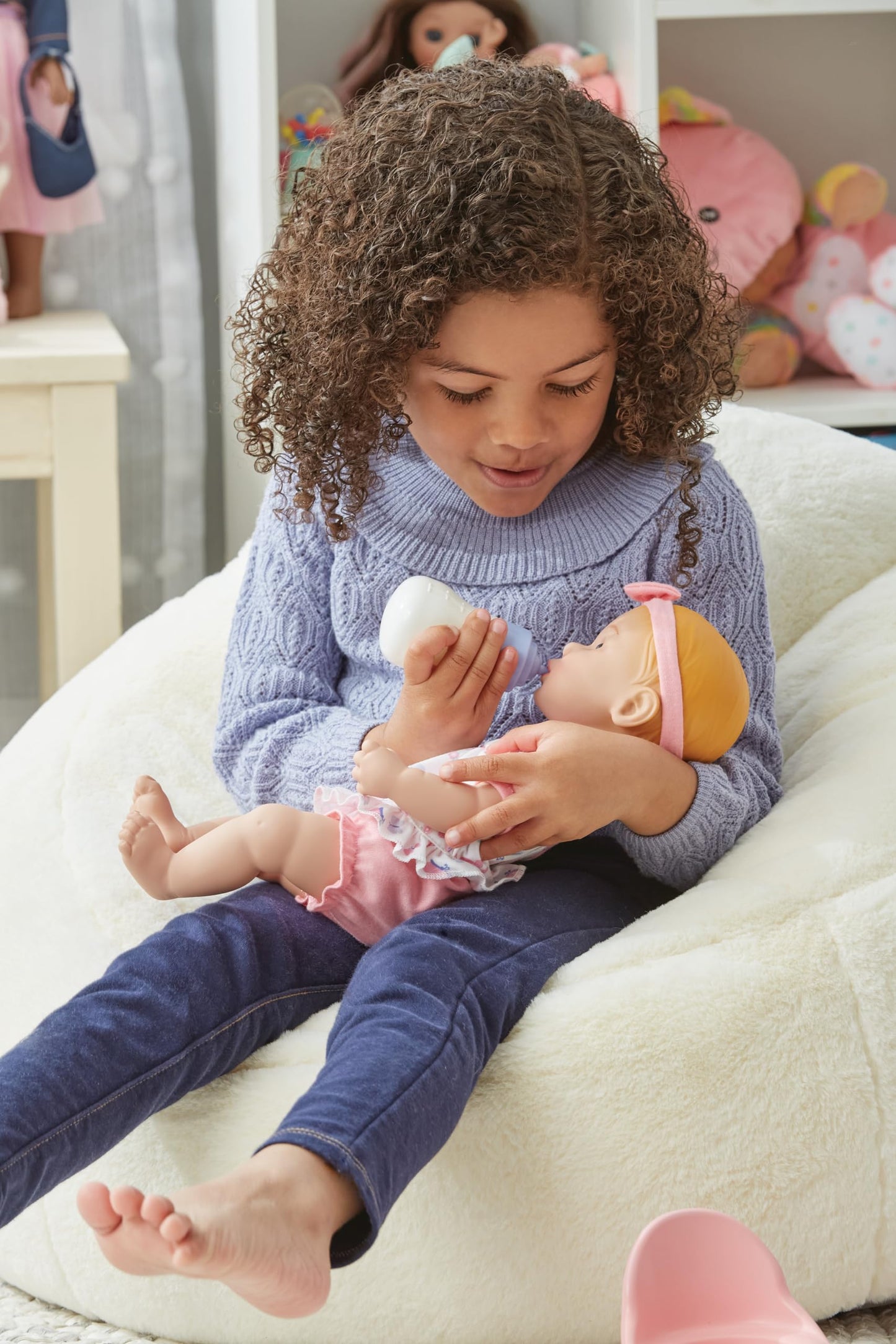 Madame Alexander 13-Inch Potty Pals Baby Doll, Light Skin Tone