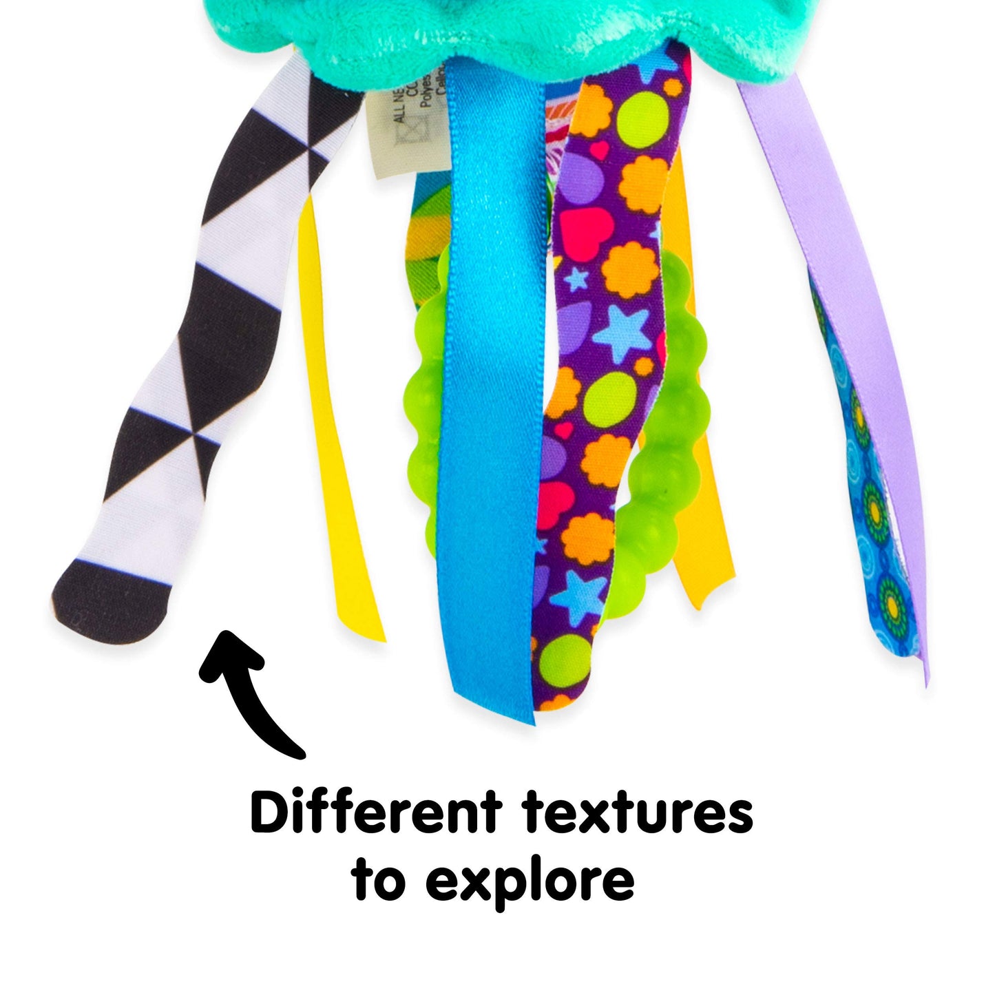 Lamaze Sprinkles Jellyfish Clip-On Baby Toy, Multi Color, 1 Count - Engaging Infant Toy for Development and Play