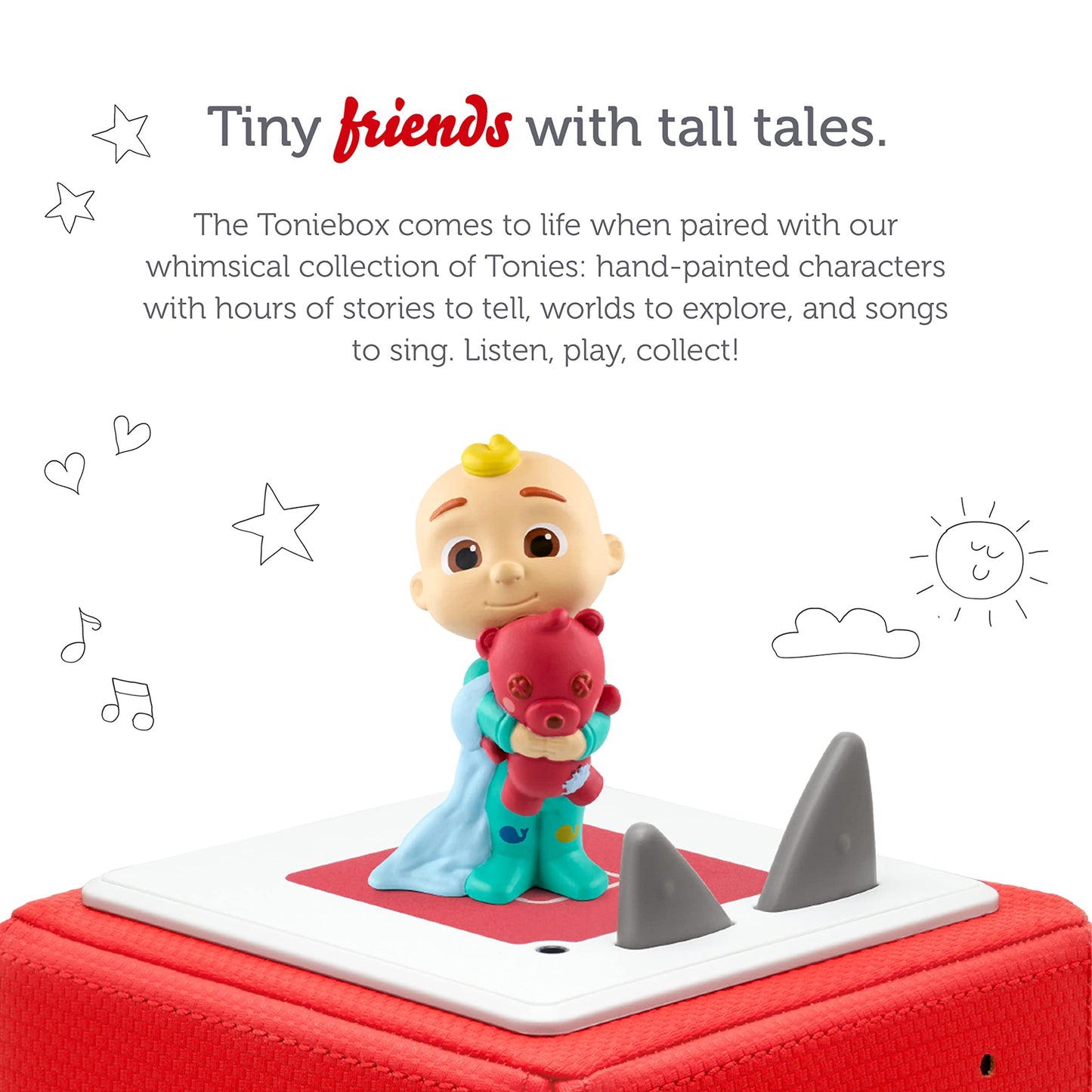 Tonies Cocomelon: Getting Ready With Jj Audio Toy Figurine From Moonbug