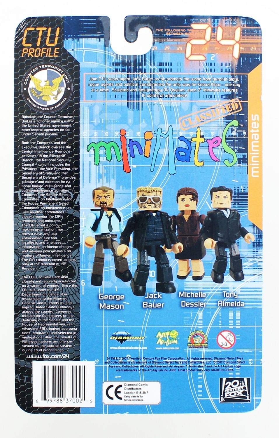 24: Season 2: Minimates Box Sest