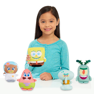 SpongeBob SquarePants 7-inch Small Plush Stuffed Animal - Plankton, Bikini Bottom Bestie
