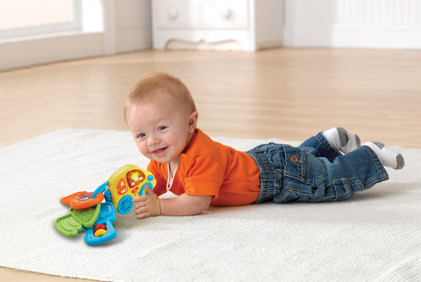 Vtech Beep & Go Baby Keys, Multicolor, Beep And Go