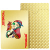 BIERDORF Waterproof Plastic Playing Cards - Durable Cool Deck of Cards - Standard Index Professional enhanced game-style Cards - Vintage game-style Themed Card Games for Families or mature-themeds - Gold Diamond Style
