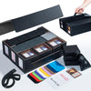 Scimi Extra Large Card Storage Box Holds 3600+ Cards Compatible with 12 Small Deck Boxes, Includes Cthulhu Dice Bag, 10 Colorful