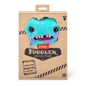 Fuggler Laboratory Misfits Plush Toy - Funny Ugly Monster, Collectible, One Size, Mc Goo Color, Silly and Fun for All Ages