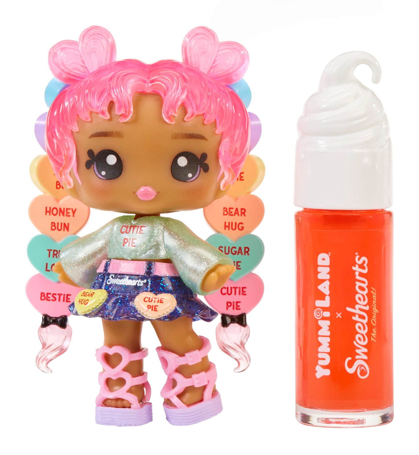 Yummiland X Sweethearts Collection Lily Hearts Lip Gloss Dolls