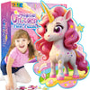 Zizz Unicorn Floor Puzzles For Kids Ages 3-5, 4-8 Years Old - Giant 48 Pieces Jigsaw Puzzles For Kids Ages 4-6 - Unicorn Toys Fo