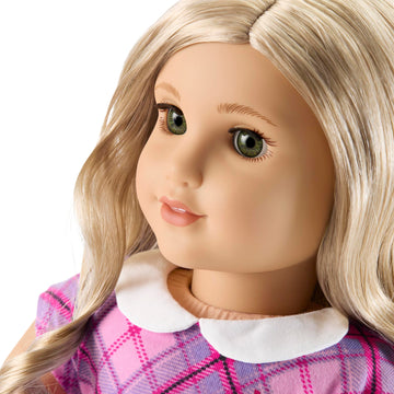 American Girl Truly Me 18-Inch Doll #125 With Hazel Eyes, Curly Blonde Hair, Light Skin W/Warm Olive Undertones, For Ages 6+