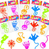 Bulk Halloween Sticky Hands Party Favors for Kids 100 Pcs, Boo Basket Goodie Bag Stuffers for Toddlers, Halloween Treats Non Can