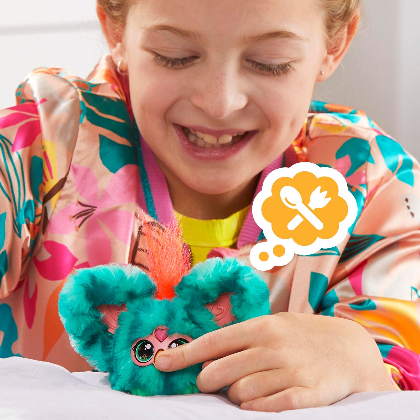 Furby Furblets 2-Pack, Mini Friends Luv-Lee & Mello-Nee, 45+ Sounds Each, Music & Furbish Phrases, Electronic Plush Toys, Red/Green & Purple/Blue, Ages 6+