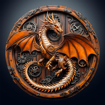 Wooden Dragon Puzzles - Unique Shaped Wooden Jigsaw Puzzles for Adults - Mechanical Dragon Wooden Puzzles - Animal Wooden Puzzle