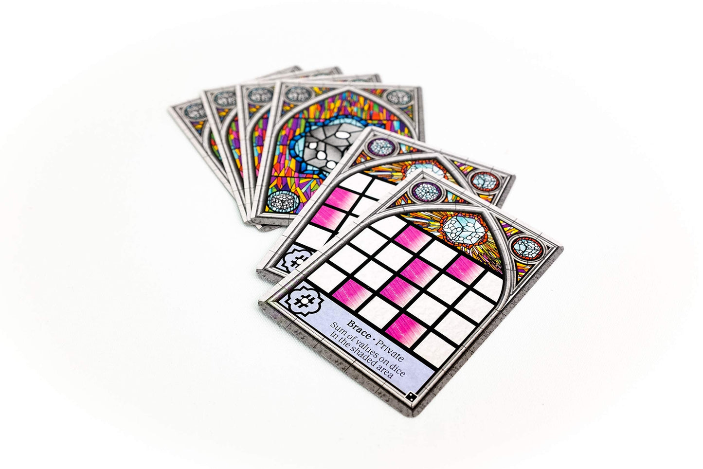 Floodgate Games Sagrada 5&6 Player Expansion - Cardboard Game in Yellow and Orange, Model SA02FGG