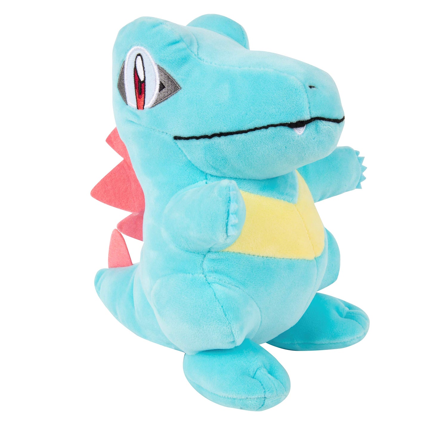 Pokémon 8' Totodile Plush - Officially Licensed - Gold And Silver Starter - Authentic Soft Stuffed Animal Toy Figure - Easter Basket Stuffer Gift For Kids, Boys, Girls - 2+