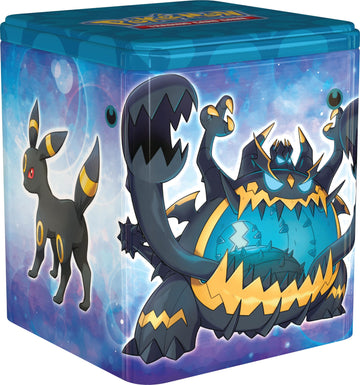 Pok  Mon Tcg: Darkness Stacking Tin - Umbreon (3 Booster Packs & Coin)