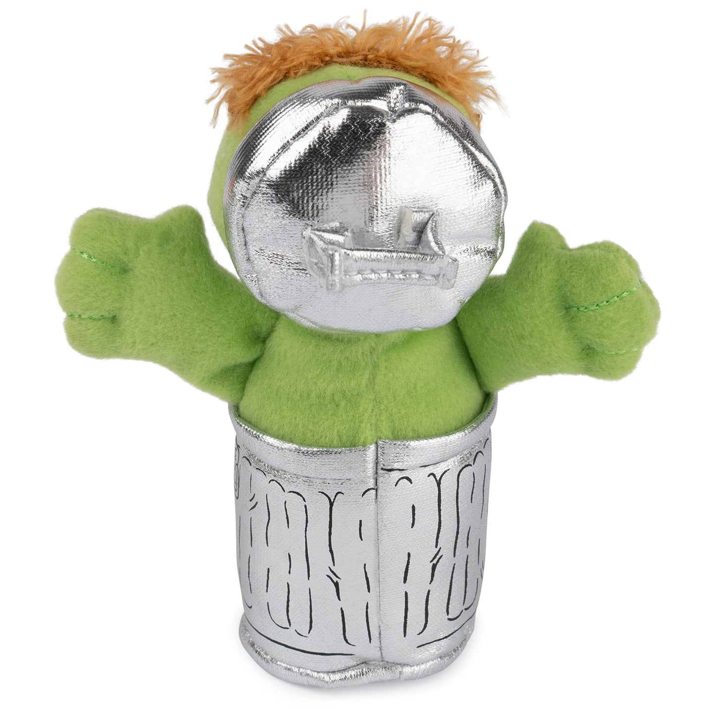 Enesco Sesame Street 5'' Oscar The Grouch Beanbag Gund Plush