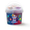Elmer’S Gue Premade Slime Bucket, Space Adventure Theme, Includes 3 Lb. Bucket With 3 Types Of Slime And 3 Sets Of Add-Ins