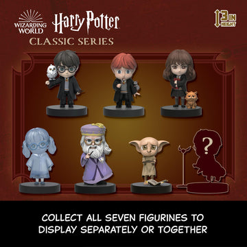 Yume Harry Potter Classic Series Hero Box - Blind Box (1 Pack) 3' Collectible Toy Figurine, Mystery Toy Figure, Harry, Ron Weasley, Hedwig, Dobby, Collectible Statues For Boys, Girls, And Kids Ages 8+