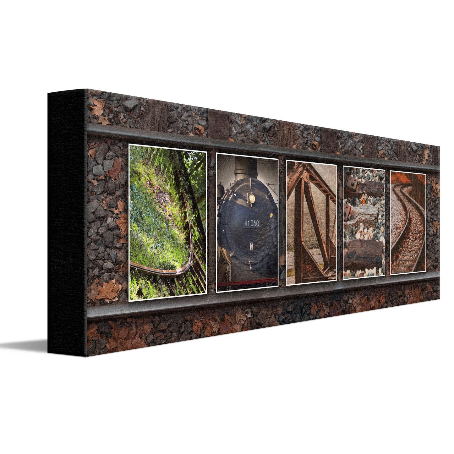Personal-Prints TRAIN Personalized Railroad Name Art D cor or Gift for the Engineer or Train Enthusiast | Customized Railroad o