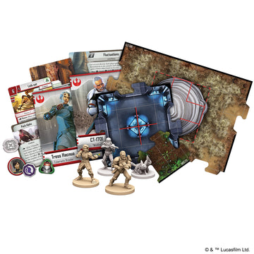 Asmodee Star Wars Imperial Assault Tyrants of Lothal Expansion - Sci-Fi Miniatures Game for 1-5 Players, Ages 14+, Campaign Expansion