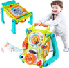 iPlay, iLearn 3-in-1 Baby Walker & Activity Center, Musical Table, Green, XX-Large, ABS, Model Y5-I4KX-M0BL, Gift for
