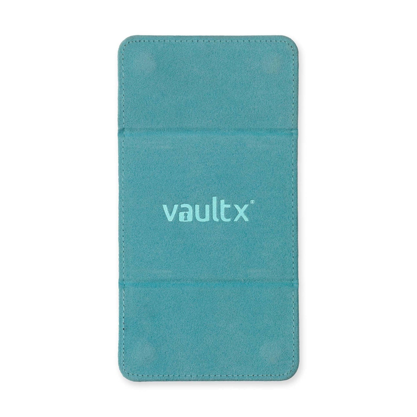 Vault X Trading Card Sideloading Deck Box 100+ sleeved cards enhanced Exo-Tec Material Card Holder Storage Box Detachable Magnetic Lid for MTG Commander Game TCG (Pastel Blue)