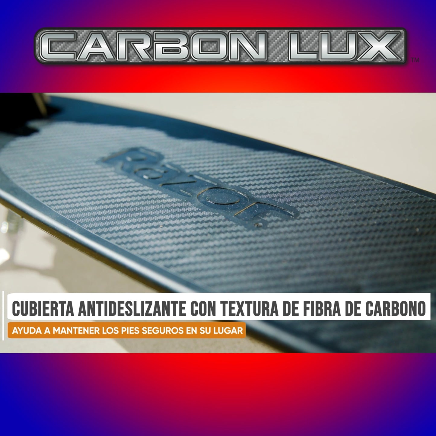 Razor Carbon Lux Scooter, Black