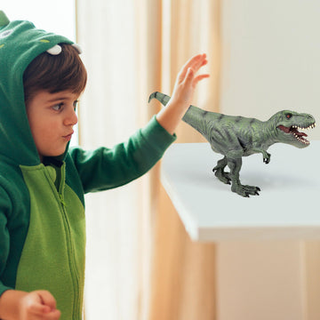 RECUR 13" T-Rex Dinosaur Toy - Realistic PVC Action Figure Model for Kids 3+