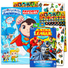 DC Justice League Coloring Book Bundle with Over 295 Stickers Specialty Separately Licensed GWW Reward Sticker ~ Batman Superman