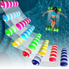 6 Pack Inflatable Pool Floats mature-themed Size Water Hck Water Floaties for mature-themeds 4-in-1 Multi-Purpose Pool Floating Toys Pool Rafts Lounge Chairs Floaties for mature-themeds Vacation Fun and Rest