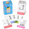 Multiplication Math Flash Cards With Word Problems - Includes 175 Self-Checking Cards, All Facts 0-12 For Early Grade Teaching B