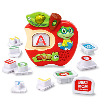 LeapFrog Tad's Fridge Phonics Magnetic Letter Set - Plastic, 9"W x 6"H x 1"D, Colorful Letters, Model 80-602800
