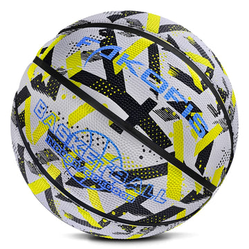 Kids Basketball Size 3(22'),Youth Basketballs Size 5(27.5')For Play Games Indoor Backyard Outdoor Park Beach & Pool, Beginner Training Basketball