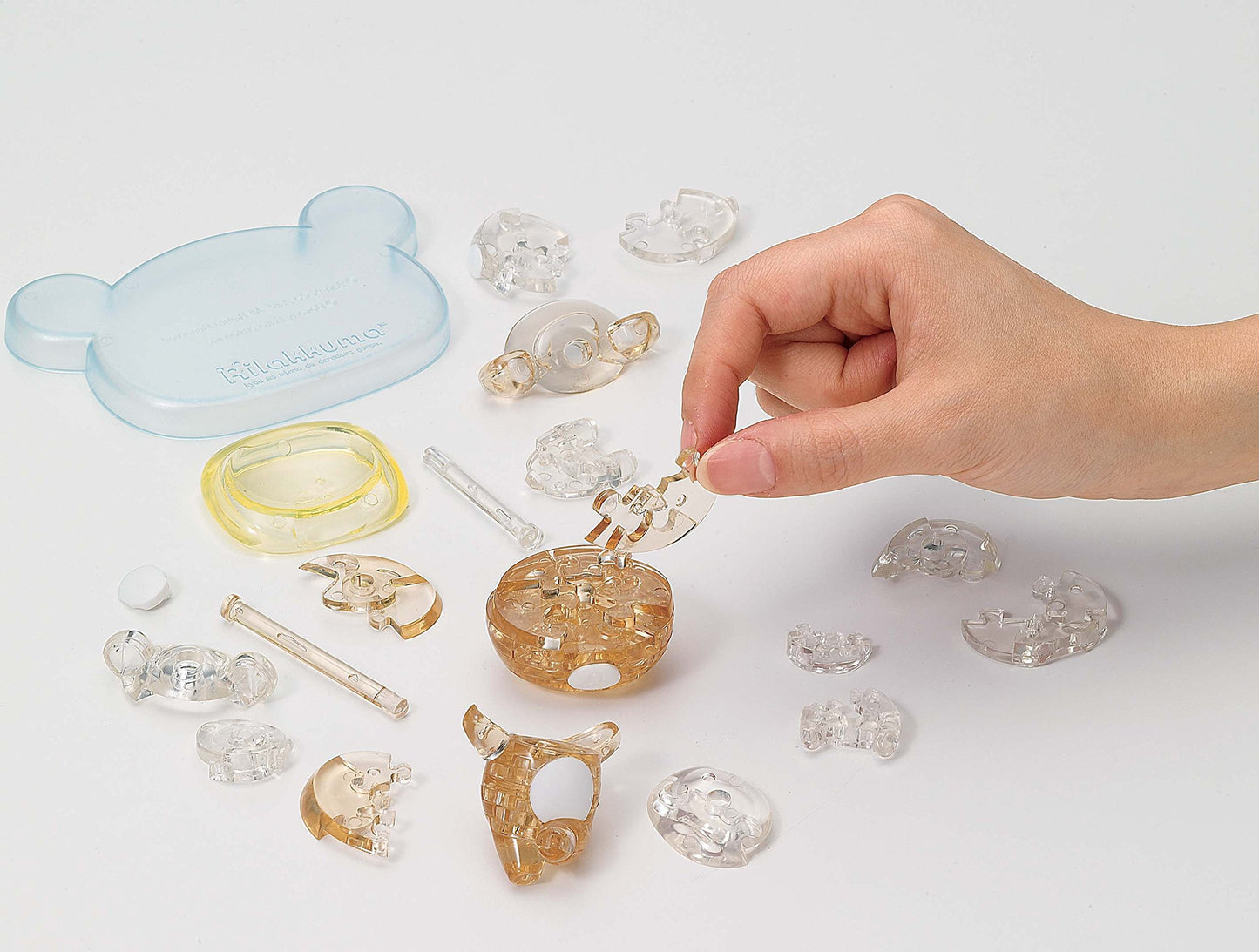 39 Piece Crystal Puzzle Rilakkuma & Korilakkuma