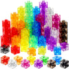 Jenaai 100 Pcs Linking Cubes Plastic Math Cubes Manipulative Counting Blocks Stem Snap Blocks Connecting And Counting Cube For E