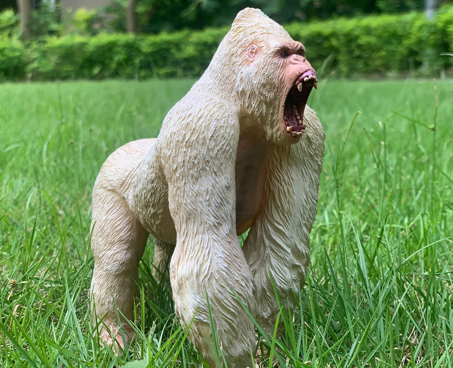 Higherbros Gorilla King Kong Toys Action Figure Rampage Gorilla Fight Mode Gorilla Ape Solid Wild Animal Figurines For Role Play