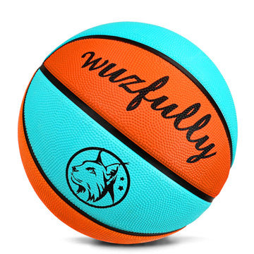 Mini Rubber Basketball Size 3 (22-Inch),Kids Basketball For Indoor Outdoor Pool Play Games