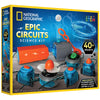 National Geographic Circuit Maker Kit - Electronics Kit For Kids With 40 Electrical Circuit Projects, Electric Circuit Stem Toy,