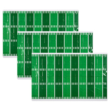 American Greetings Football Party Supplies, Plastic Football Table Covers (3-Count)