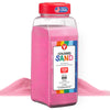Hygloss Colored Sand for Crafts - 3 lb Bottle, Pink - Vibrant Colorful Fine Sensory Play Sand Art Kits for Kids - Classroom Acti