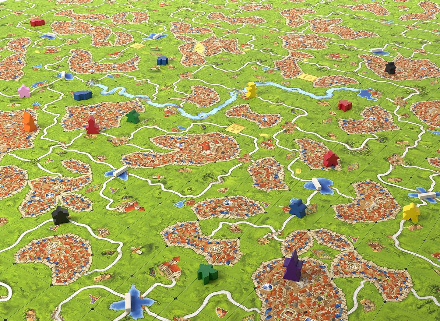 Carcassonne Big Box (2022 Edition) - Complete Game & 11 Expansions by Z-Man Games, Multicolor, Ages 7+, 2-6 Players, Strategy Fun!