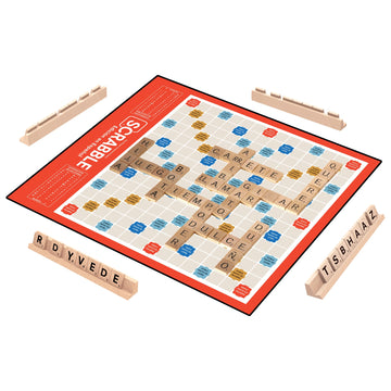 Winning Moves Scrabble Edicion En Espanol/Spanish Scrabble Games Usa, World'S Most Famous Word Game Designed For The Spanish Language, For 2-4 Players, Ages 8+