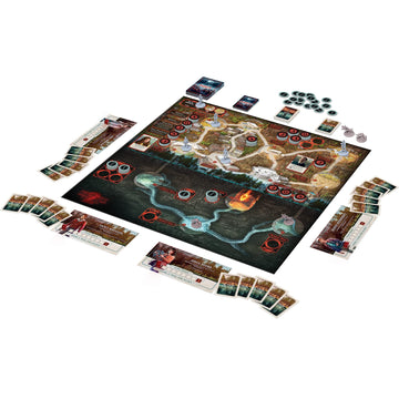 Stranger Things Upside Down Board Game - Cooperative Play with Detailed Miniatures, Two Seasons of Gameplay, Strategy Game for K