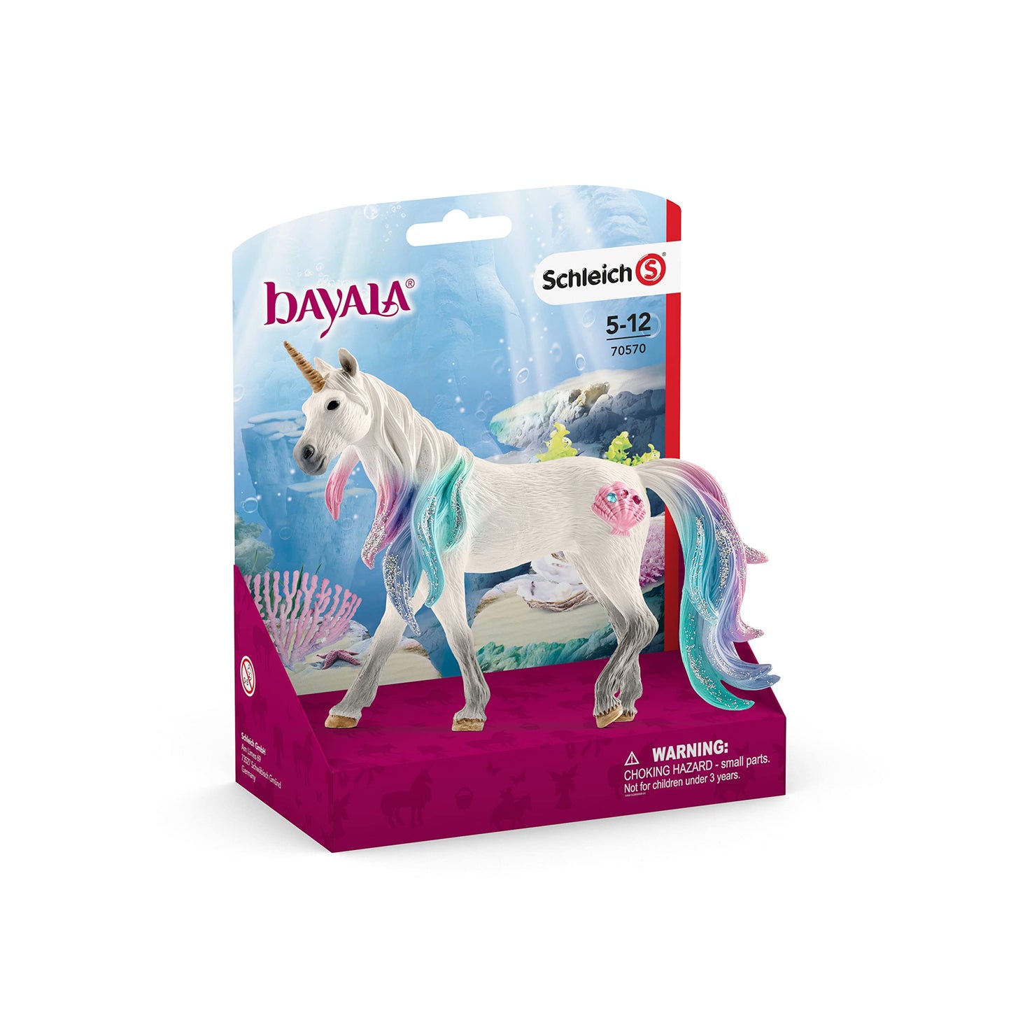 Schleich Bayala Animal Figurine, Unicorn Toys For Girls And Boys 5-12 Years Old, Sea Unicorn Mare