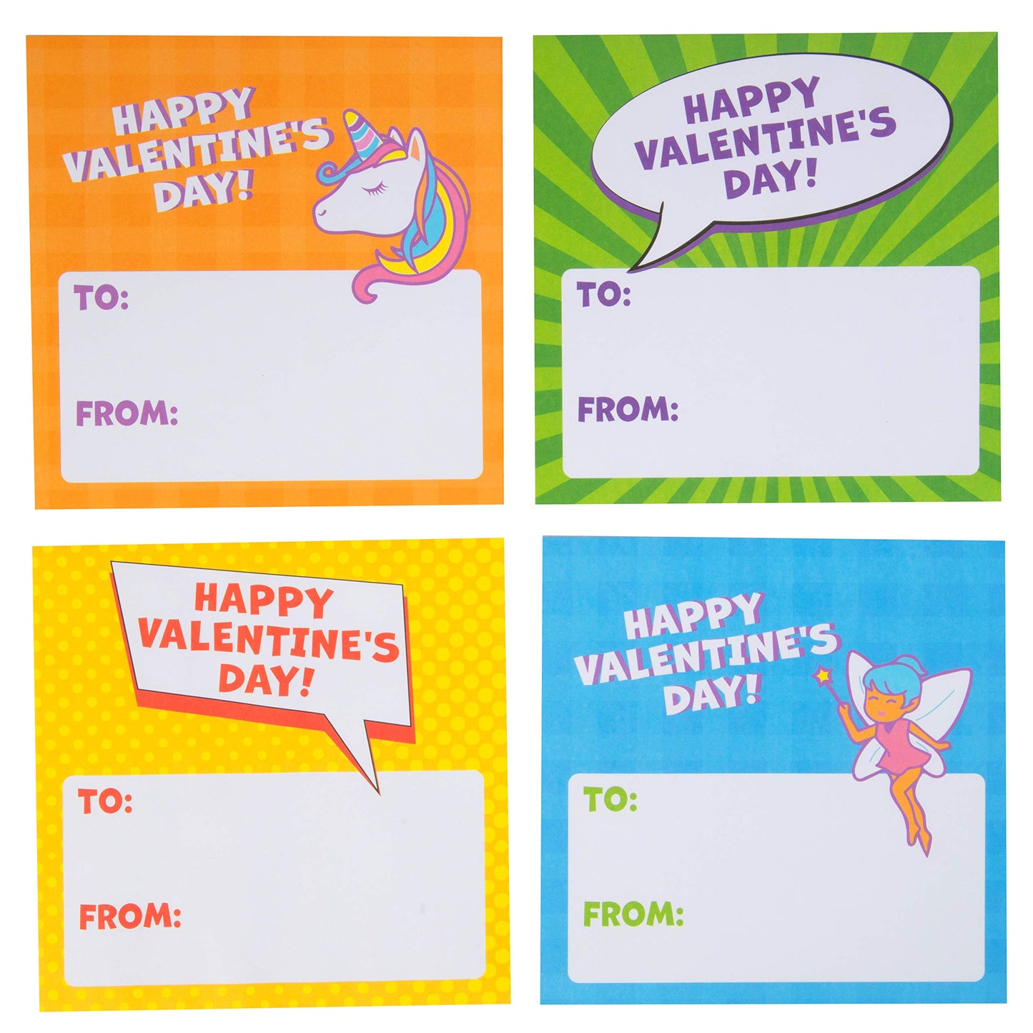 Fantasy Fortune Teller Kits (24ct)- Perfect Goodie Bag Party Favors for Kids Birthday Party - Each Includes Pre-Folded Paper Ori