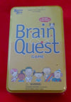 Brain Box Brain Quest Travel Card Game by University Games | Fun, Educational, Challenging Learning Game in Travel Tin | For Age