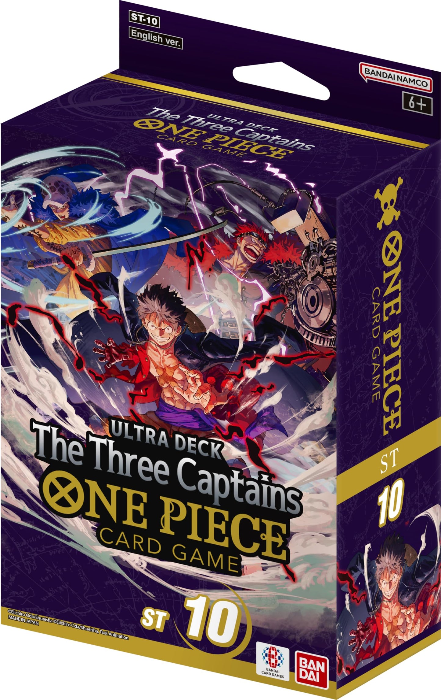 Bandai Namco Entertainment One Piece Ultra Deck St-10 The Three Captains Card Game (229748)