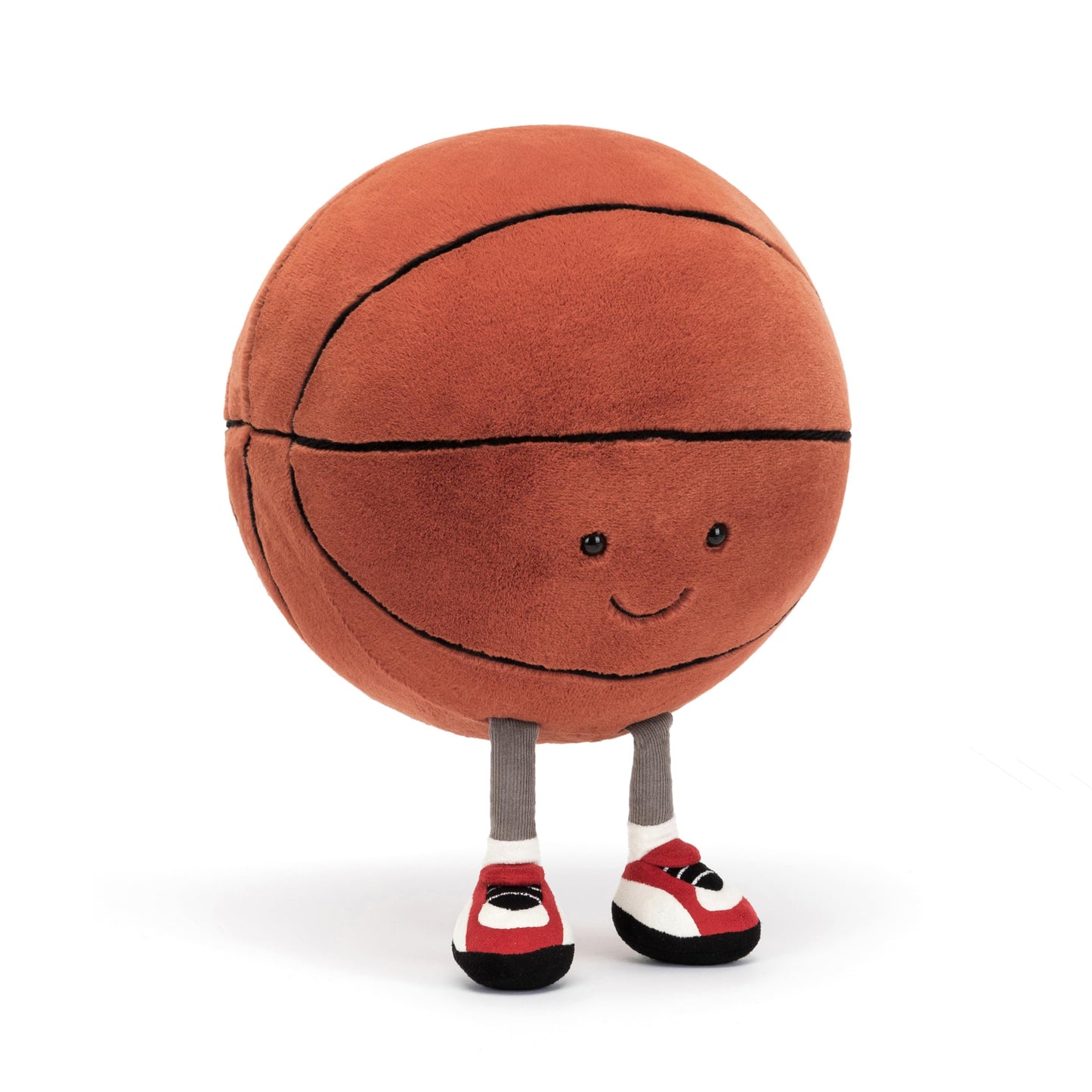 Jellycat Amuseables Basketball Stuffed Toy, 12.5 Inches - Basketball Plush Gift For Sports Fans