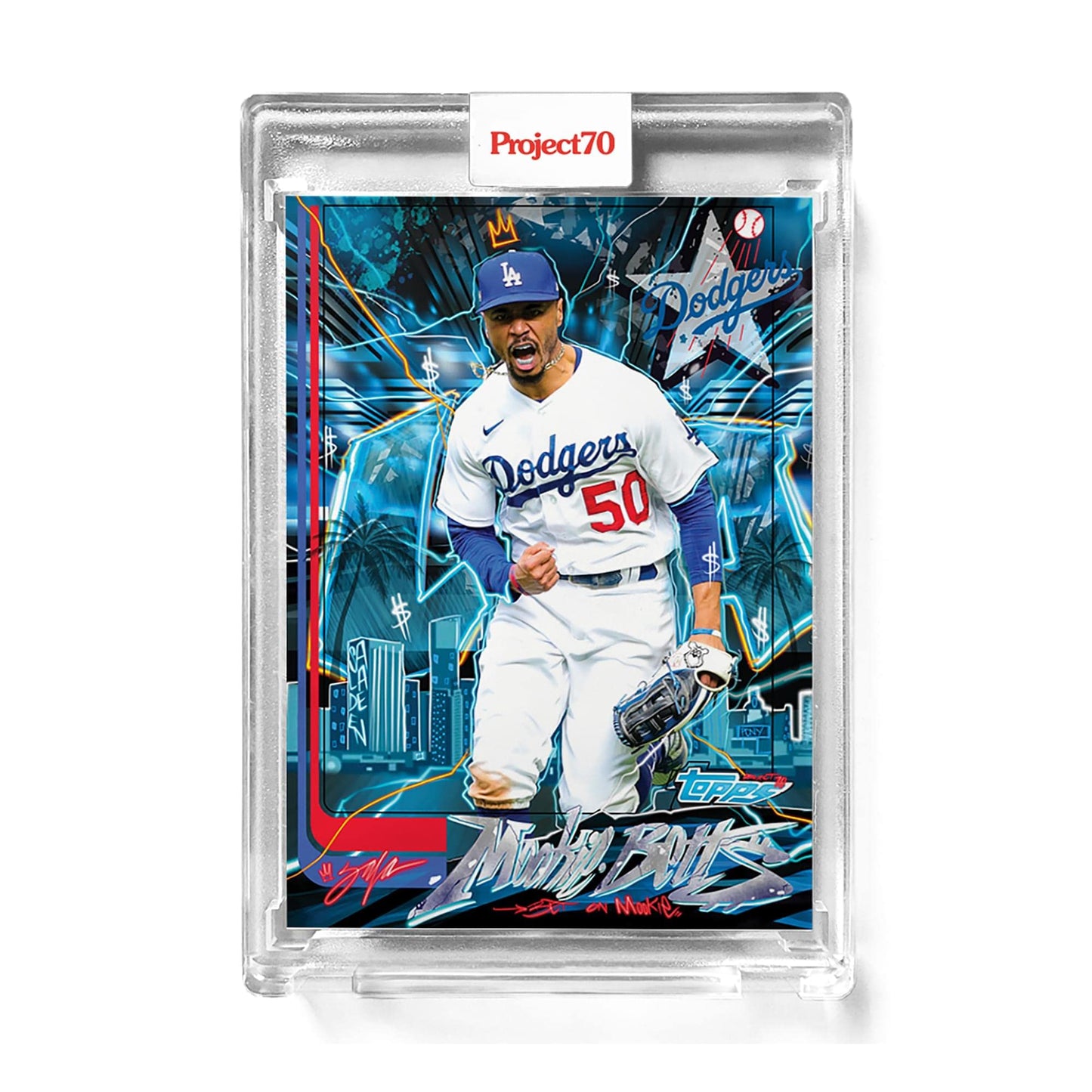 Mlb Topps Project70 Card 282 1982 Mookie Betts By King Saladeen
