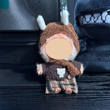 Doll Clothes - Compatible with LBB 5.91-6.7inch(15-17cm) Dolls as Accessories Only enhanced Dolls Outfit with Accessories Hand Crocheted Hat Sweaters Bag 13